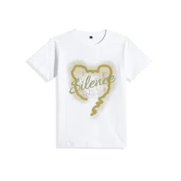 Cavio Boys Lemon Cotton Striped Shirt with T-Shirt image 3