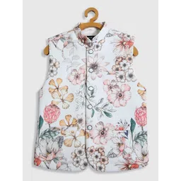 CAVIO Boys Printed Pure Cotton Comfort Fit Nehru Jackets-picture-44