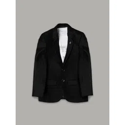 CAVIO Boys Pure Cotton Notched Lapel Collar Single-Breasted Blazer With T-Shirt-picture-20