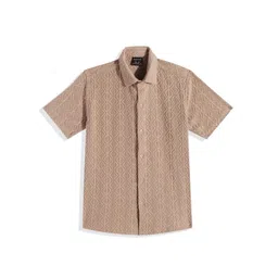 CAVIO Boys Self Design Casual Shirt-picture-35