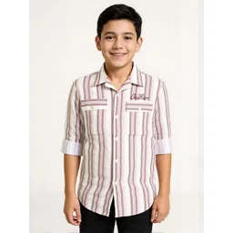 CAVIO Boys Striped Casual Shirt-picture-32