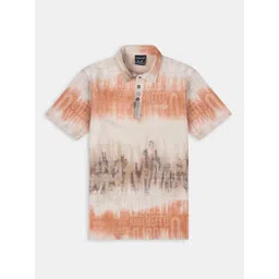 CAVIO Boys Tie and Dye Dyed Polo Collar T-shirt-picture-15