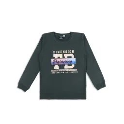 Cavio Kids Green Cotton Printed Full Sleeves Sweatshirt-picture-17