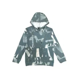 Cavio Kids Green Printed Full Sleeves Sweatshirt-picture-15