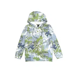 Cavio Kids Green Printed Full Sleeves Sweatshirt-picture-14