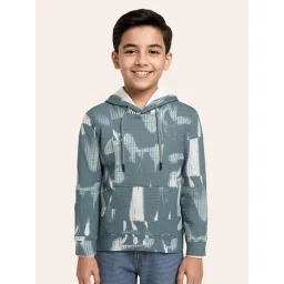 Cavio Kids Green Printed Full Sleeves Sweatshirt-picture-16