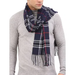 Cazzano Men Checked Acrylic Mufflers image 4