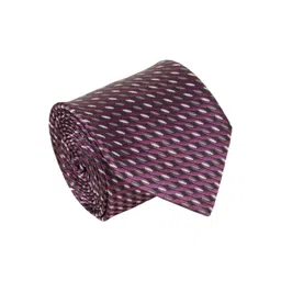 Cazzano Men Woven Design Broad Tie-picture-34