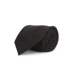 Cazzano Men Woven Design Skinny Tie-picture-37