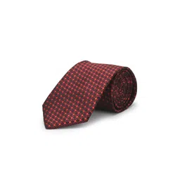 Cazzano Men Woven Design Skinny Tie-picture-14