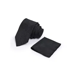 Cazzano Men Woven Design Skinny Tie-picture-32