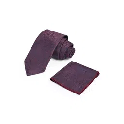 Cazzano Men Woven Design Skinny Tie-picture-15