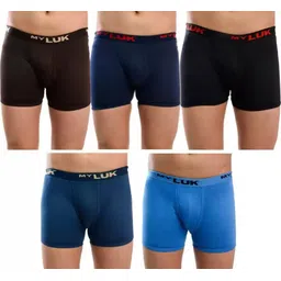 ccavenders Pack of 5 Solid Men Trunk-picture-11