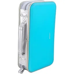 CD DVD Wallet, Wismart 96 Capacity Heavy Duty Sturdy DVD Storage Hard shell CD Disk Holder DVD Case VCD Wallets Blu-ray Media Case Storage Holder Organizer Wallet,96 Capacity (Skyblue)-picture-13