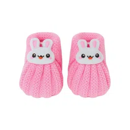 Cdeck Girls Hand Knitted Woolen Booties-picture-46