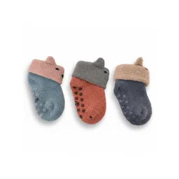 Cdeck Kids Unisex 3 Pairs Rabbit Wool Socks-picture-32