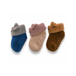 Cdeck Unisex Pack of 3 Pairs Rabbit Wool Socks-picture-45