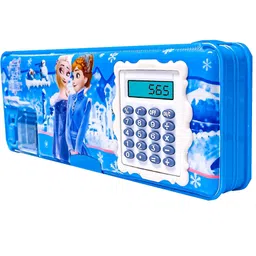 cdt Frozen Calculator Magnetic Art Plastic Pencil Box-picture-42
