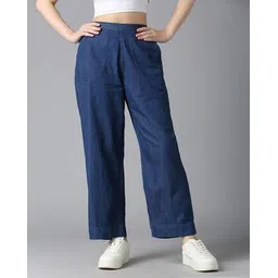 cefalu Flat-Front High-Rise Loose Palazzos-picture-52