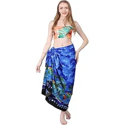 celby Beach Wrap up For Women | Beachwear Printed Swimsuit Coverup | Quick Dry Beach Sarong-picture-48