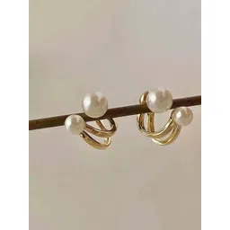 Celestique Contemporary Hoop Earrings-picture-11
