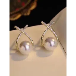 Celestria Korean Artificial Stones Studded Contemporary Studs-picture-22