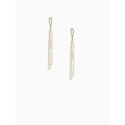 Celestria Korean Contemporary Shaped Drop Earrings image 2
