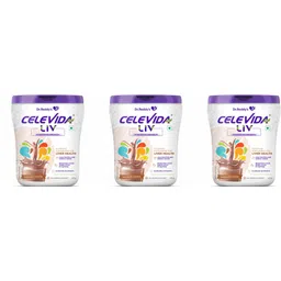 celevida Dr.Reddy’s Liv | Nutrition Drink | Chocolate Flavour- 400g Pack of 3 Nutrition Drink-picture-10