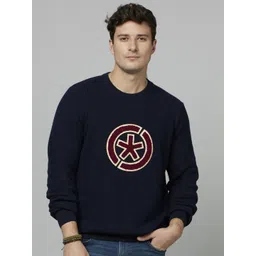 Celio Boucle Self Design Cotton Pullover-picture-36