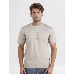 Celio Hunter Men Graphic Printed Cotton Boxy Fit T-shirt-picture-30
