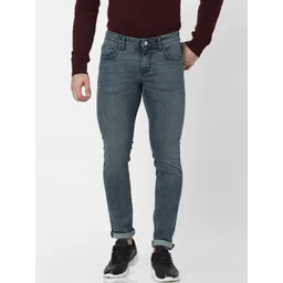 Celio Men Blue Skinny Fit Light Fade Jeans-picture-26