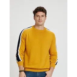 Celio Men Colourblocked Pullover-picture-28