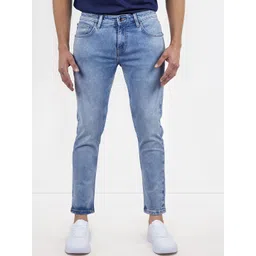 Celio Men Cotton Jean Super Skinny Fit Heavy Fade Stretchable Jeans-picture-27