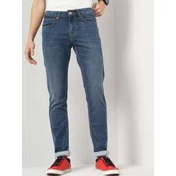 Celio Men Jean Skinny Fit Clean Look Light Fade Stretchable Jeans-picture-20