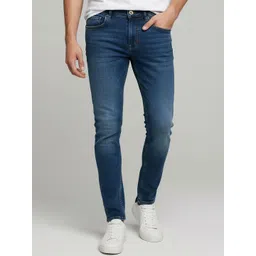 Celio Men Jean Skinny Fit Mid-Rise Light Fade Medium Shade Clean Look Jeans-picture-38