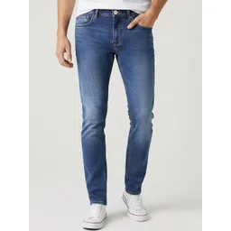 Celio Men Jean Slim Fit Mid-Rise Light Fade Jeans-picture-12