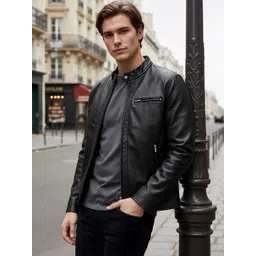 Celio Men Lightweight Biker Jacket-picture-34