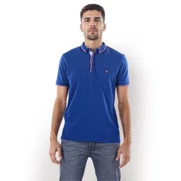 Celio Men Mandarin Collar T-shirt-picture-28