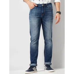 Celio Men Mid-Rise Jean Slim Fit Heavy Fade Jeans-picture-29