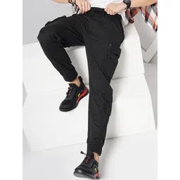 Celio Men Regular Fit Mid Rise Cargos image 5