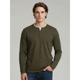 Celio Men Solid Long Sleeves Pullover-picture-30