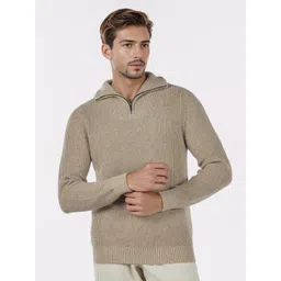 Celio Mock Collar Cotton Pullover Sweater-picture-13