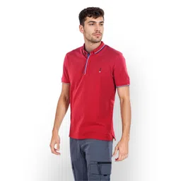 Celio Solid Polo Collar T-shirt-picture-26
