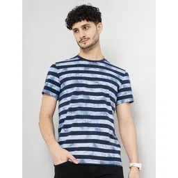 Celio Striped Regular Fit Cotton T-Shirt-picture-22