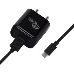 Cellecor Super Fast 12W Charging Adapter with Type-C USB Detachable Data Cable (Black)-picture-32
