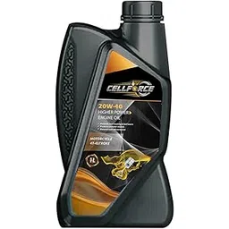 Cellforce 20W40 Synthetic Blend Engine Oil for Bikes, 1 Litre - API SN, JASO MA2, High Performance motorcycle oil-picture-32
