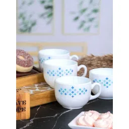 Cello White Opalware Cup (0.16 L) - Set of 6-image-44