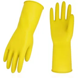 Cello Yellow Household Gloves 8901372117094-picture-39