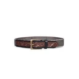 Celtic Black Floral Print Belt-picture-35