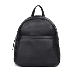 Celtic Black Leather Backpack-picture-19